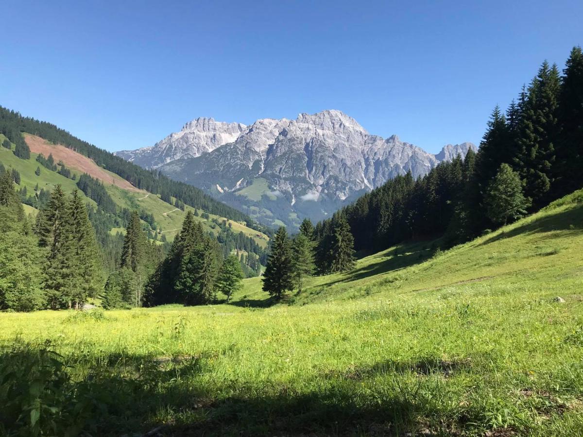 Untergrundgut Villa Leogang Kültér fotó